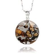 【正佳珠寶】橄欖隕石 頂級肯亞橄欖隕石 26mm 大衛星 肯亞橄欖隕