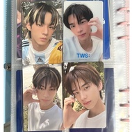 PC PHOTOCARD SHINYU DOHOON TWS SUMMER BEAT ALBUM WEVERSE MIRROR HEARTCHEECK HC