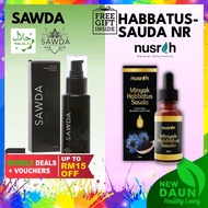 Halal2U SAWDA UPM | NUSRAH NR PREMIUM MINYAK HABBATUS SAUDA Black Seed Oil Spray Original 100%