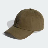 ADIDAS愛迪達三葉草老爹帽 軍綠色老帽 素色帽子 IS4637