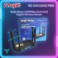 SHIPPINGbebas - EW1200G PRO Ruijie EW1200G PRO 1300M Dualband Gigabit Router Ruijie Reyee EW1200G Pr