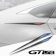 2pcs car stickers TPU car accessories para auto for Peugeot gt gti gtline 508 5008 3008 208 2008 308