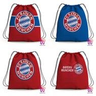 BAYERN MUNCHEN Football Backpack Drawstring Bag
