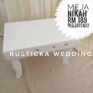 Meja Nikah Pelamin Meja Akad Nikah Console Table Wedding Table