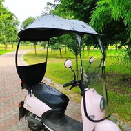 🚓Electric Bike Canopy Battery Car Sunshade Electric Motorcycle Rainproof Windshield Tram Rainproof Bike Shed