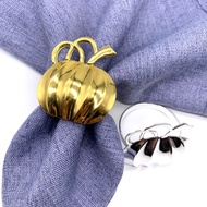 Hotel Halloween Pumpkin Metal Napkin Ring Napkin Holder Napkin Circle Napkin Ring SXKZ