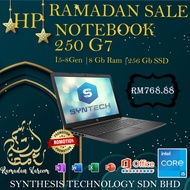 USED HP 250 G7 I5-8GEN 8GB RAM 256GB SSD LAPTOP I5 MURAH I5 LAPTOP STUDENT I5