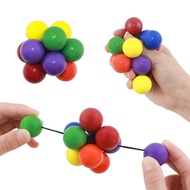 fyjhAtomic Fidget Ball Children Sensory Stress Relief Toys Adults Anti-stress Squeeze Toy Hand Exercises Massage Balls Autism Gifts