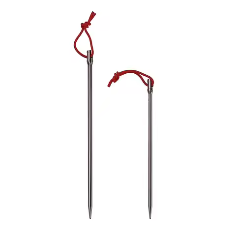 15Gram 165MM 18Grams 200MM Ultra-hard Titanium Alloy Tent Stake Peg Outdoor Camping Nail