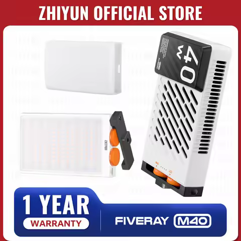 ZHIYUN Official FIVERAY M40 40W Led Lights Pocket Light Photo Video Lamp Handheld Fill Light Photogr