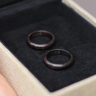 壹染指原創 | 檀木 對戒 指環 | 紫光檀 綠檀 小葉紫檀 可刻字