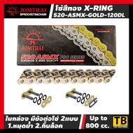 โซ่ 520 X-Ring 120 ข้อ (พร้อมข้อต่อ2แบบ) JOMTHAI ASAHI แท้