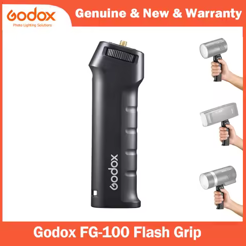 Godox FG-100 Flash Grip Portable Bracket Handle with 1/4" Screw Speedlite Holder for Godox AD200 Pro