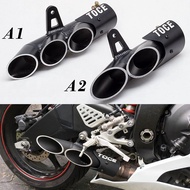 Universal Motorcycle Exhaust Muffler Pipe Canister Pipe TOCE Modified Exhaust Muffler Pipe