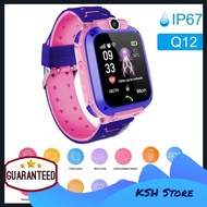 BEST SELLER Q12 Kids Intelligent Watch IP67 Waterproof Touch-screen SOS Phone Call Device Location T