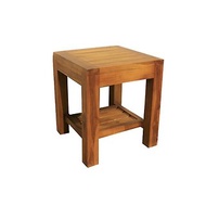 【吉迪市100%原木家具】UNC7-39 柚木原木椅凳