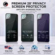 Hydrogel Privacy Screen Protector for OPPO A6 Pro 5G / A5 Pro 5G / A3x / A3 Pro 5G / A60 / A18 / A79