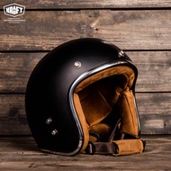 3/4 Helmet - Kraft Eros Black(F) - Ver2