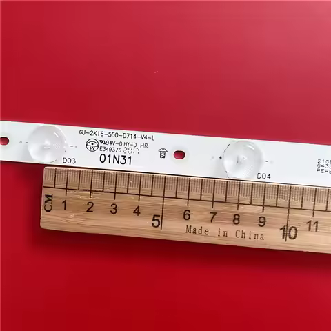 LED backlight for 55PUS6501/12 55PUS6551/12 55PUS6561 55PUS6581 TPT550U2 GJ-2K16-550-D714-V4-L R LBM