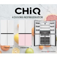 CHiQ 628L No-frost Multi Temp Zone Dreamy Color Inverter Powerful Cooling Cross door Refrigerator CC
