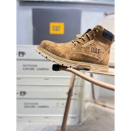 CAT Tooling Toe Layer Cowhide Men's Casual Shoes Tough Guy Bulldozer Series Wear-Resistant Anti-Slip