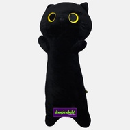 OO MEOW MR DIY [8963577] Black cat plush toy bolster small feet 70 cm new TAG - Soft small feet Blac