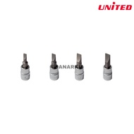 1/4" SLOTTED BIT SOCKET (4MM - 7MM)