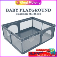 Playpen baby fence pagar Baby Play Fence mainan baby Playground kids Play House Pagar Budak Baby Safety Playpen Fence Children Indoor Playground Outdoor Activity Center foldable