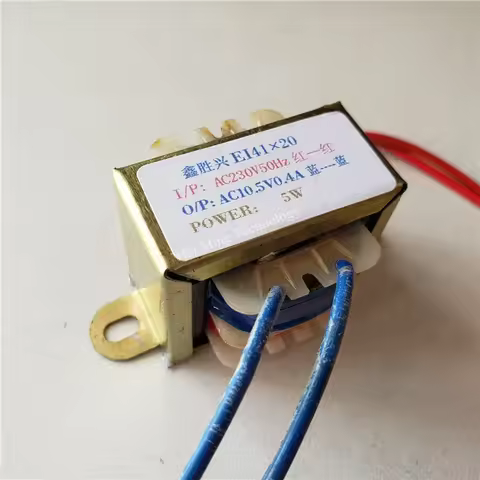 Transformer Copper 230V To 10.5V 5VA EI41*20 Custom for Ice machine water heater dishwasher control 