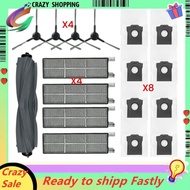 Accessories Kit for   G30/G30 Pro/G30 Ultra Main Side Brush HEPA Filter Dust Bags Efficient Househol