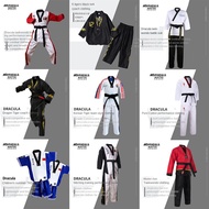 Taekwondo Clothing Black Coach Uniform Professional Belt Training Suit Children Tae
