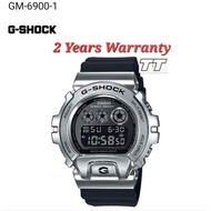 [2 YEARS WARRANTY] Casio G-Shock GM-6900-1DR Men Youth Digital Sports GM-6900 GM-6900-1