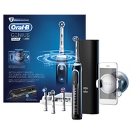 HOT SALE NEW OralB Genius 9000 Electric Toothbrush 1 Handle 6 Modes Pressure Sensor 4 Heads USB Trav