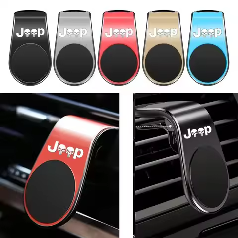 Car Phone Holder Gravity Induction Car Air Outlet Stand For Jeep Grand Cherokee wk2 Wrangler JK Lany
