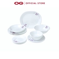 3f3wypogp5Corelle 18Pc Dinner Set - Warm Pansies (18-WP)