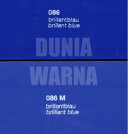Oracal 651 086 Brilliant Blue GLOSS/Matte (Doff) Meter - GLOSS