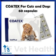 COATEX [VetPlus] Supplement for Dogs and Cat (60 capsules/box)