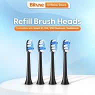 Bitvae S2/S3/P80 Gentle Rounded Bristles Brush Head (4 pcs )