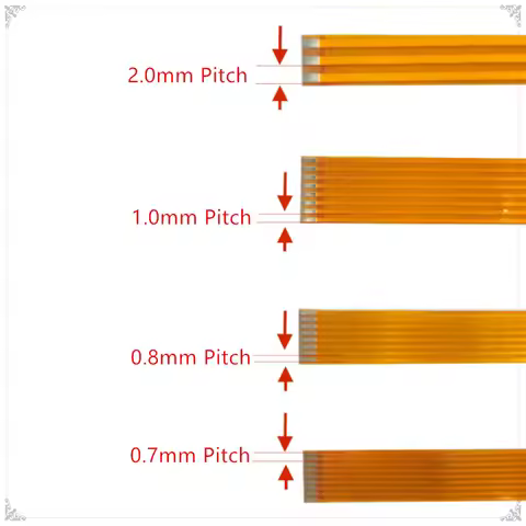 1Pcs/lot FPC FFC Cable PCB Wire Connector 0.7mm Pitch 3 4 5 6 7 8 9 10 12 16 18 20 22 24 30 36 40 Pi