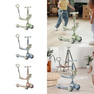 [whfashionkk] 3 Wheel Kick Scooter, Kids Scooter, Adjustable Height Riding Toy Kick Push Scooter 3 W