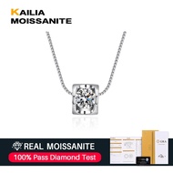 1ct Real Moissanite Diamond Ladies Necklace Eternal Love S925 Sterling Silver Necklace with GRA Cert