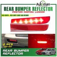 Rear Bumper Lamp Proton Inspira Mitsubishi Lancer GT Reflector Brake Light LED DRL Signal Accessorie