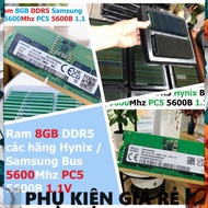 LAPTOP COMPONENTS Laptop Ram DDR5 Hynix / Samsung 8GB Bus 5600MHz PC5-5600B 1.1V For Laptops - New W