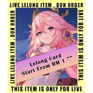 【ONLY IN LIVE】Card LELONG waifu card start from RM 1 all anime Waifu Card , character collection car