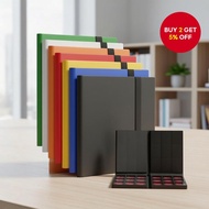 540 Card Trading Album 9 Pocket Side Loading Binder for Game Sports Collectibles