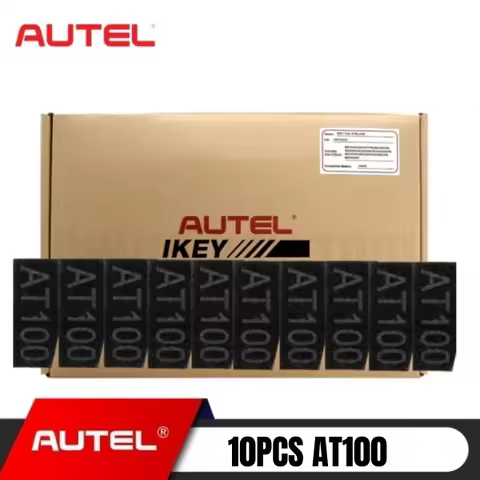 10PCS 2025 AUTEL AT100 Super Transponder Chip Compatible IM508S, IM608II, KM100, KM100E, IM608 PRO, 