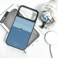 Glad To See You Again Illustration Wireless Magnetic Charging Mirror Case Compatible For IPhone 14 1