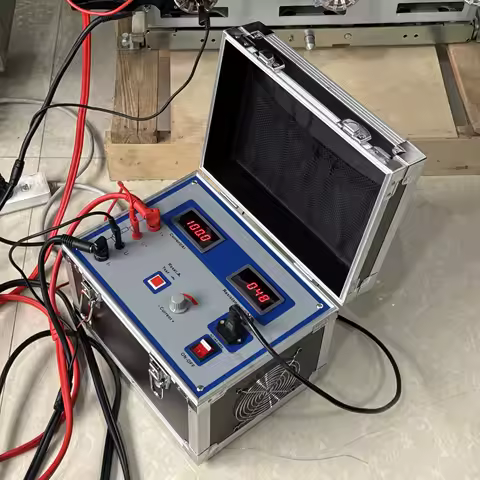 50Hz/60Hz 100A Micro Ohmmeter Loop Resistance Test Meter Testing Equipment Switch-Gear Test Loop Con