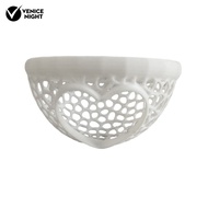 Betta Hideout Betta Fish Play Area Floating Betta Fish Lounge Hollow Heart-shaped Resting Cave Hidea