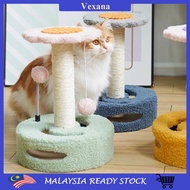 Cat Tree Play Bed Scratcher House Toy For Kitten Sisal Rope Cat Toy 猫爬架 猫跳台